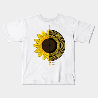 Sunflower | vinyl Kids T-Shirt